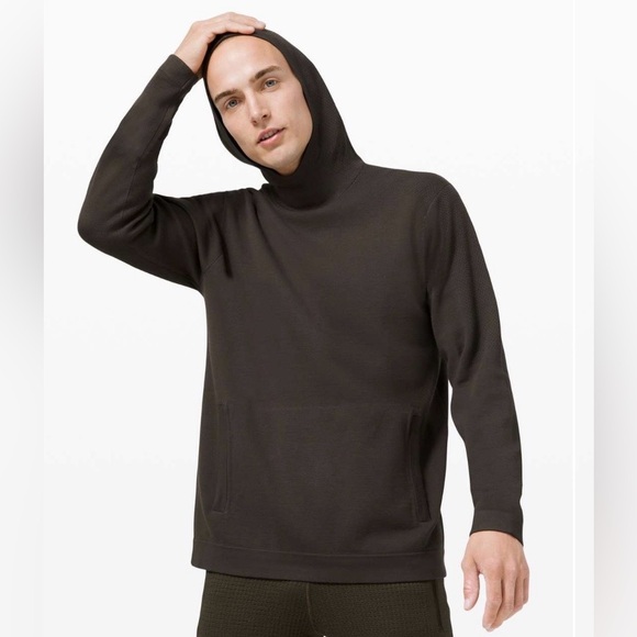 lululemon athletica Other - Lululemon Cascade Coast Hoodie Men's Medium Soft Performance Dark Olive